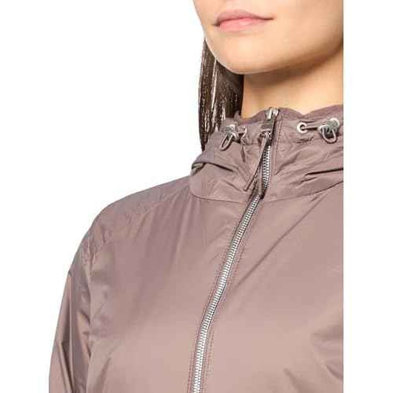 Calvin Klein womens Essential Polyfill Hooded Bungee Drawcord Jacket