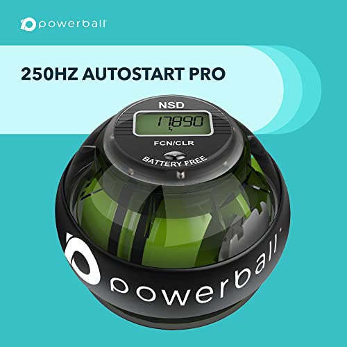 NSD Powerball Auto Start Pro Indestruction Powerball - Smoked Black, 280 Hz