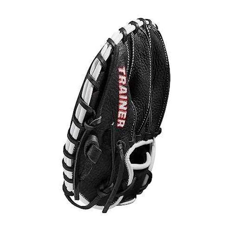 Wilson Trainer Baseball Gloves - Black/Red
