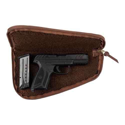Allen Company Ruger Wrangler Leather Revolver Case, 11" L Revolvers/Handguns, Caramel