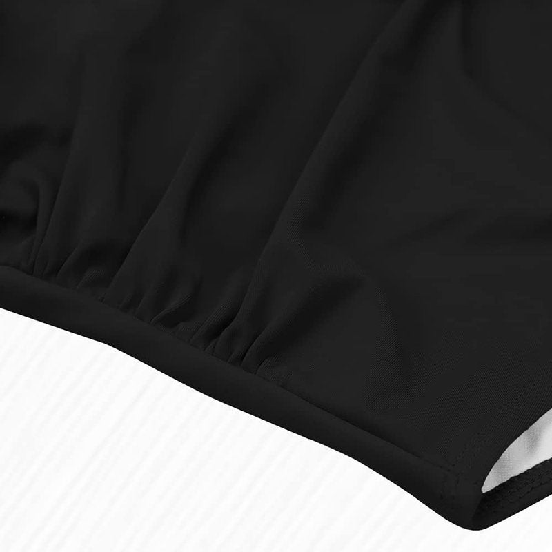 Eomenie Women's High Waisted One Piece Swimsuit - Tummy Control Cutout Design, Wrap Tie Back