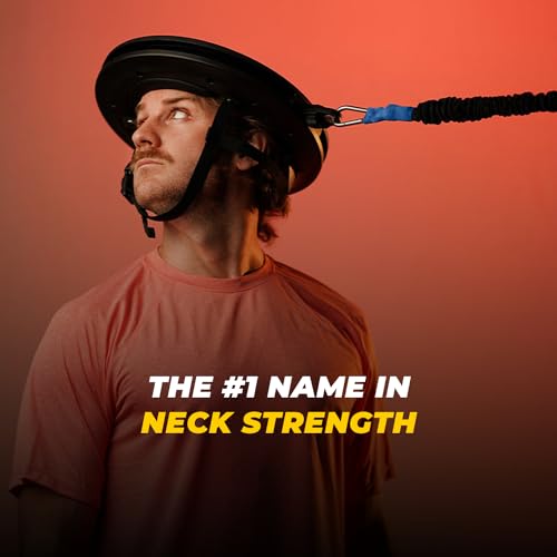 Iron Neck – Advanced Neck Strength Training Device and Rehabilitation Machine - Perform Neck Exercises and Stretches to Relieve Back and Neck Pain, Reduce Concussion Risk, and Improve Posture