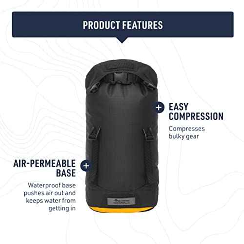 Sea to Summit eVac Heavy Duty Compression Dry Bag, Waterproof Dry Storage
