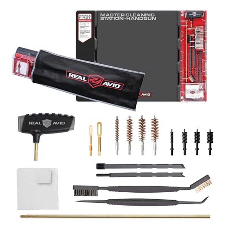Real Avid Master Cleaning Station - Universal Gun Cleaning Kit, Choose Between Handgun or Universal Gun Cleaning Station