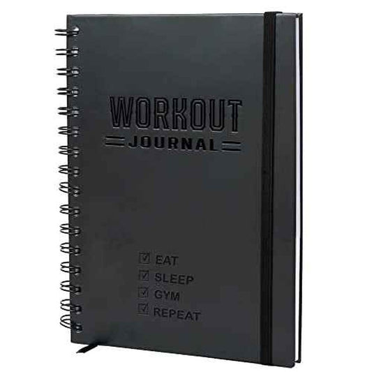 Nextnoid Hardcover Fitness Journal Workout Planner for Men & Women - A5(5.7" x 8.3") Sturdy Workout Log Book to Track Gym & Home Workouts