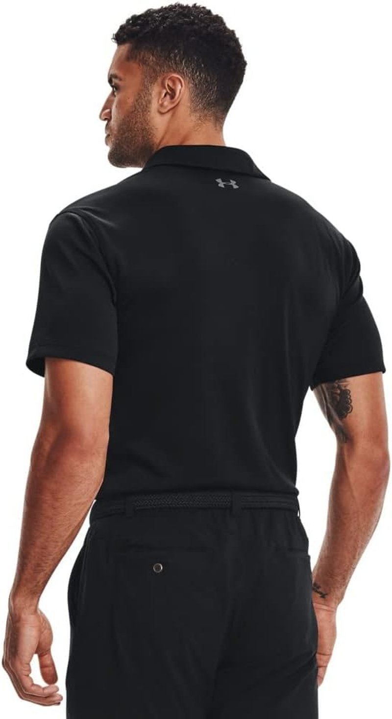 Men's Tech Golf Polo - Under Armour Moisture-Wicking Performance Shirt | Lightweight & Breathable