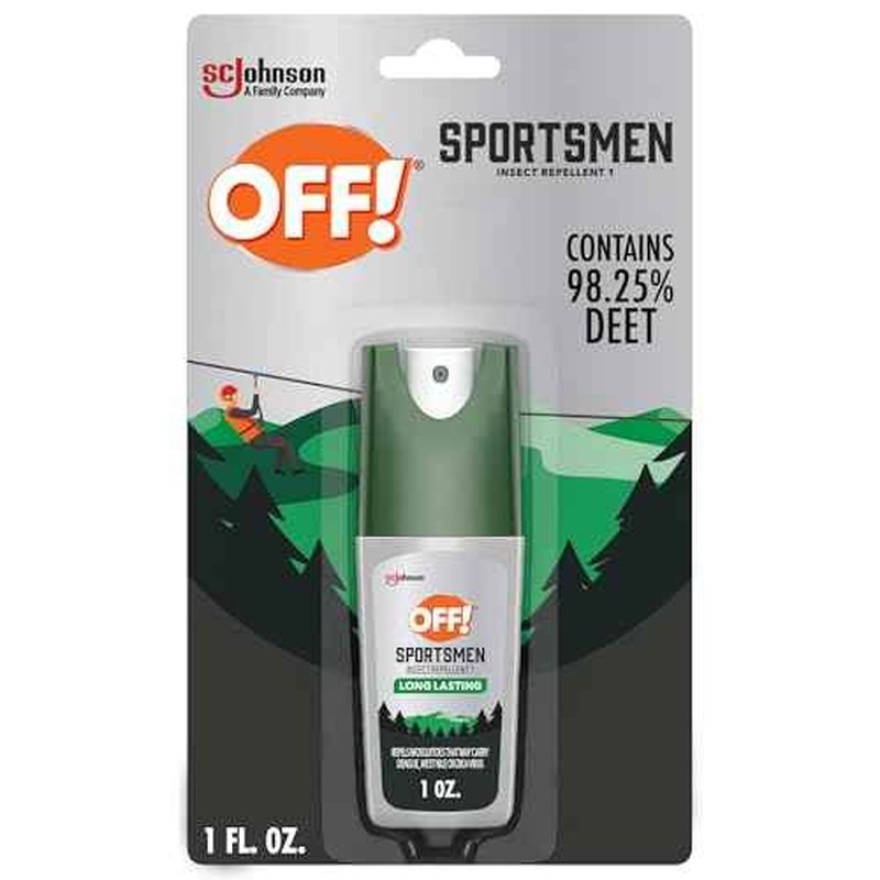 OFF! Deep Woods Sportsmen Insect Repellent Spritz, Maximum Strength, Bug Spray with up to 10 Hours of Protection, 1 oz (Pack of 12)