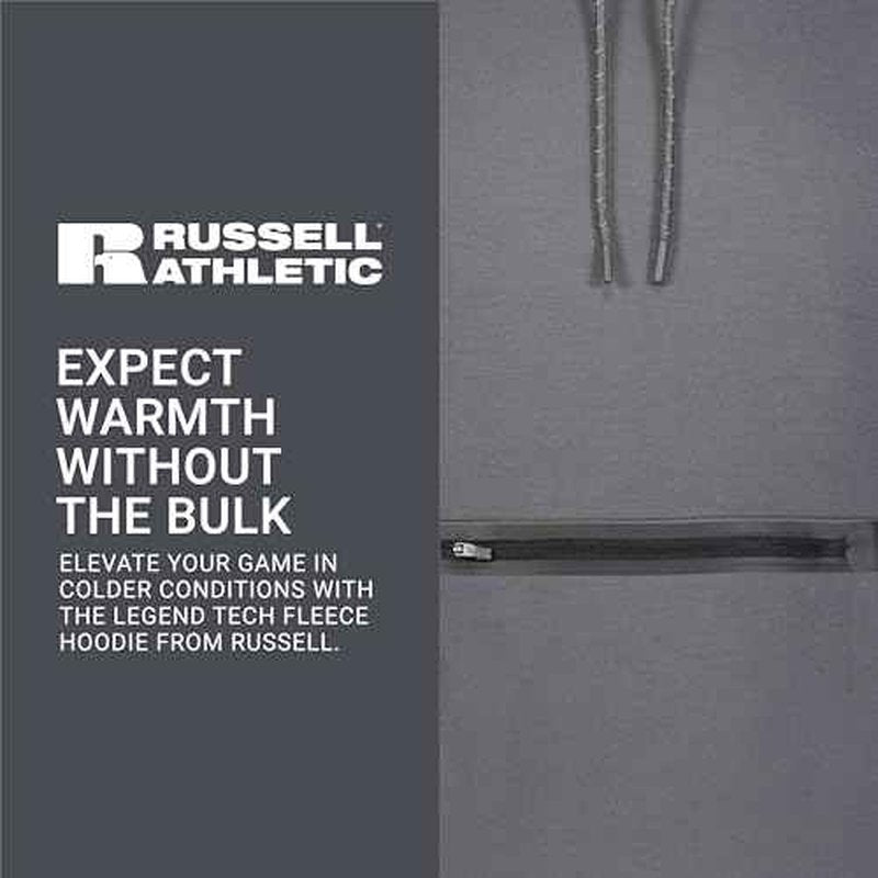 Russell Athletic mens Legend Tech Fleece Hoodie