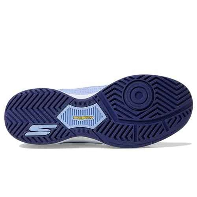 Skechers Women's Viper Court Reload, Black/White, 6