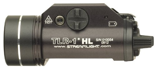 Streamlight 69262 TLR-1 HL 1000-Lumen Weapon Mounted Light with Long Gun Kit, Includes Safe Off Remote and Standard Switches, Remote Pressure Switch, Mounting Clips, Black