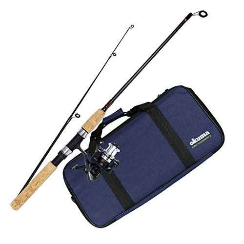 Okuma Voyager Spinning Freshwater Travel Kit, VS-605-20, Blue