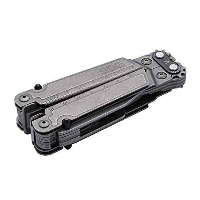 SOG PowerAccess Assist Full-Sized Well-Rounded Daily Use Multi-Tool One-Handed Assisted Opening 21 Tools
