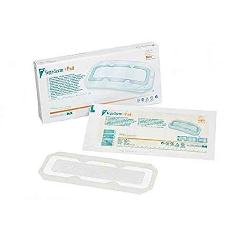 3M(TM) Tegaderm(TM) +Pad Film Dressing with Non-Adherent Pad 3591