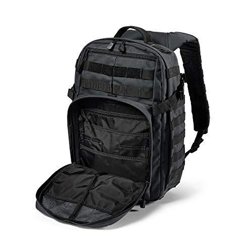 5.11 Tactical Backpack – Rush 12 2.0 – Military Molle Pack, CCW and Laptop Compartment, 24 Liter, Small, Style 56561, Double Tap