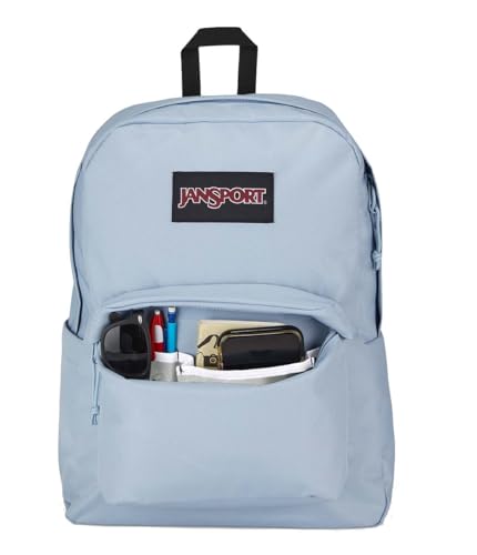 JanSport SuperBreak Backpack - Durable, Lightweight Premium Backpack - Blue Dusk