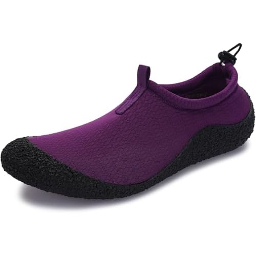 WHITIN Water Shoes for Women and Men with Reinforced Toe Cap | Multi-Purpose Aqua Socks
