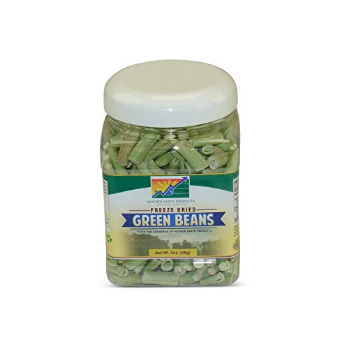 Mother Earth Products Freeze Dried Green Beans, quart Jar