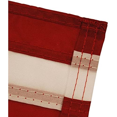 Taylor Made Sewn American Flag for Boats, 30" x 48", Marine-Grade Nylon, Fade Resistant, Brass Grommets, Embroidered Stars and Stripes, Flag only - 2020109198