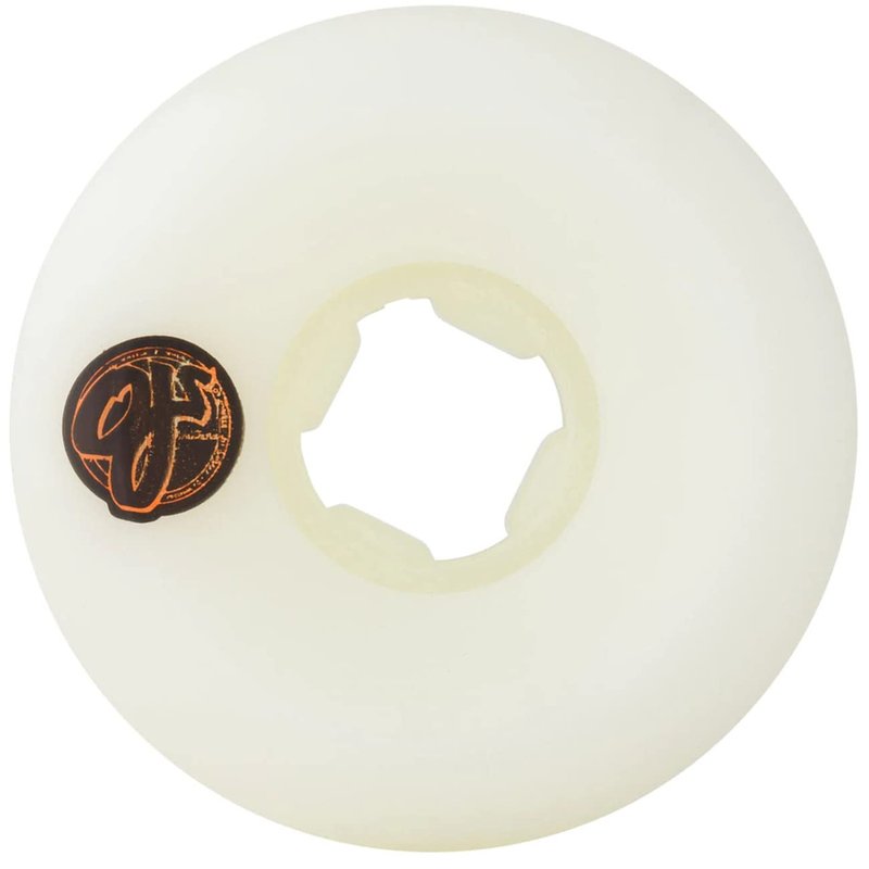 OJ Team Line Original Hardline 99a Skateboard Wheels - White/Black/Orange - 55mm