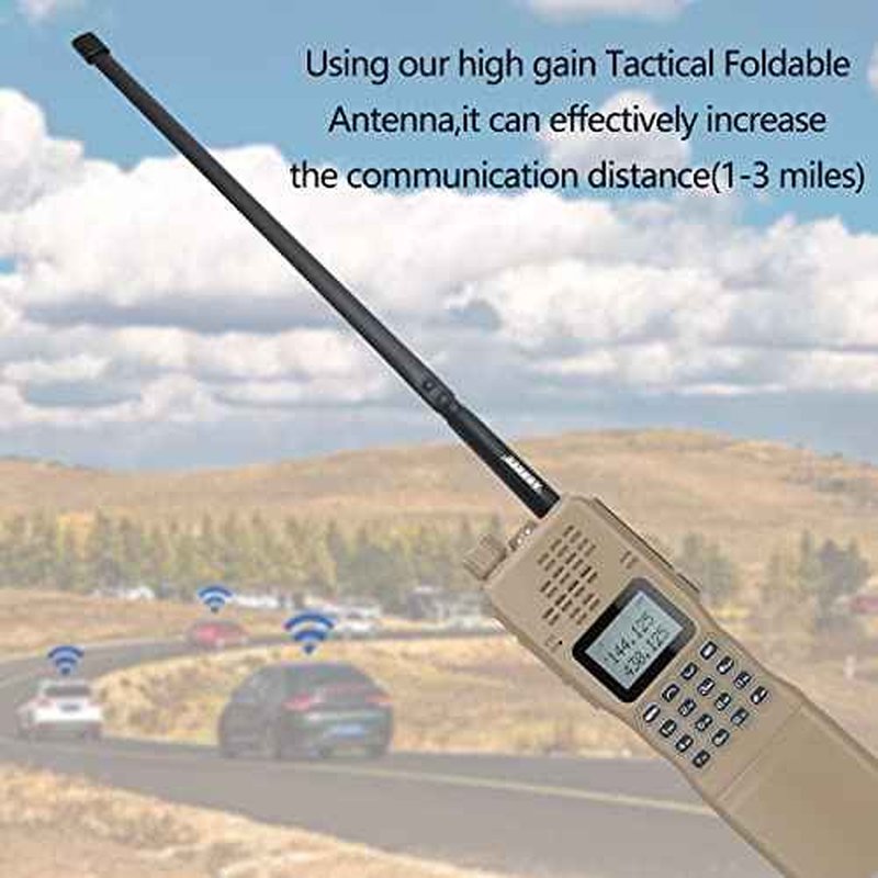 Ham Radio Baofeng AR-152 10W High Power Two Way Radio for Adults,Long Range 12000mAh Rechargeable walkie Talkie with Tactical Antenna and Programming Cable Full Set