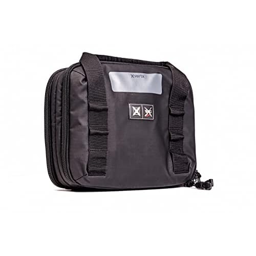 Vertx VTAC Pistol Case, Soft Gun Pouch Bag and Mag Holder, Ammo Tactical Gear Travel Accessories, Black