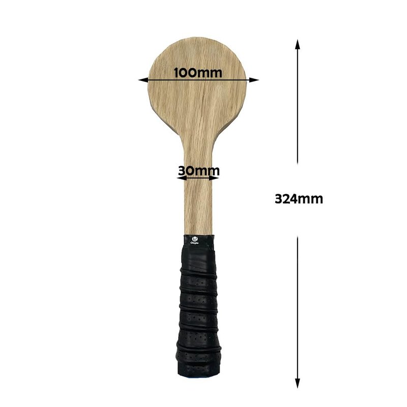 Wooden Pickleball Paddle for Indoor & Outdoor Sweet Spot Training