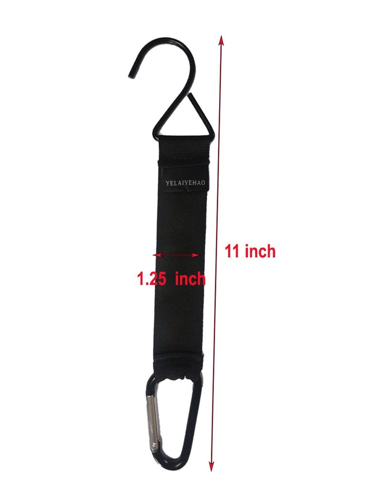 YELAIYEHAO Fence Hook for Tennis Bag Baseball Bag Softball bag Water Cup Backpack Pickleball Paddles Bag, Badminton Racquet Bag, Squash Racquet Bag