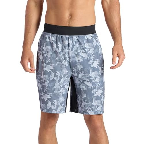Gaiam Men's Chi 9¡± Short, Standard Fit, Stretch Lightweight Material, Moisture-Wicking
