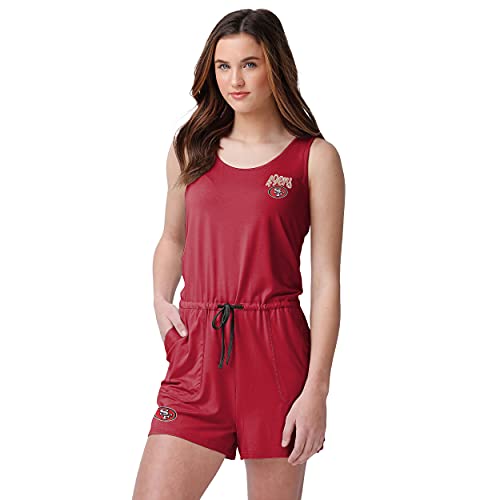FOCO Women's Team Logo Drawstring Jumpsuit Romper