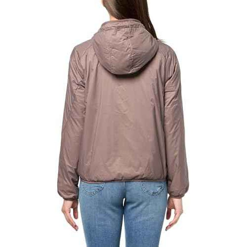 Calvin Klein womens Essential Polyfill Hooded Bungee Drawcord Jacket