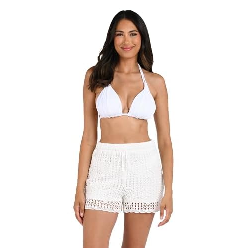 La Blanca Womens Beach Short Swimsuit Cover Up