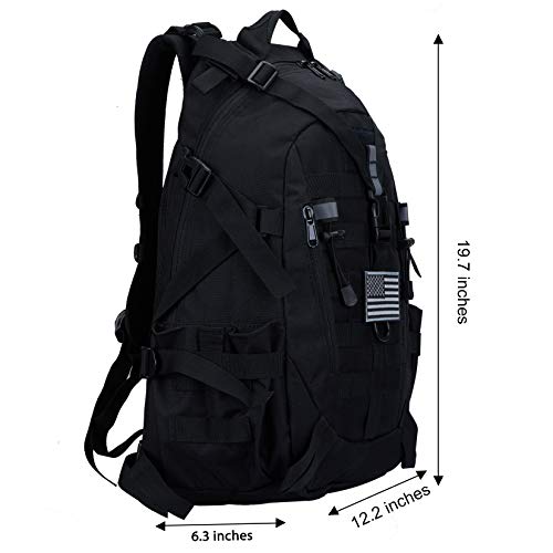 Pickag Tactical Backpack Military Molle Bag Hiking Daypacks for Camping Trekking Hunting Traveling Motorcycle