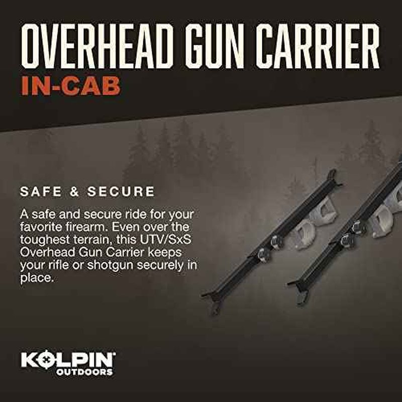 Kolpin UTV Overhead In-Cab Gun Rack