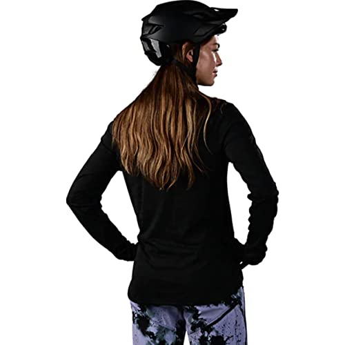 Troy Lee Designs - Womens Lilium LS Jersey; Tiger Jacquard Black XS