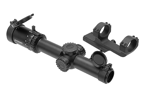 Primary Arms SLX 1-6x24 SFP Rifle Scope Gen IV - Illuminated ACSS Aurora 7.62x39/.300 BLK Yard Reticle & Deluxe 30mm Scope Mount Bundle