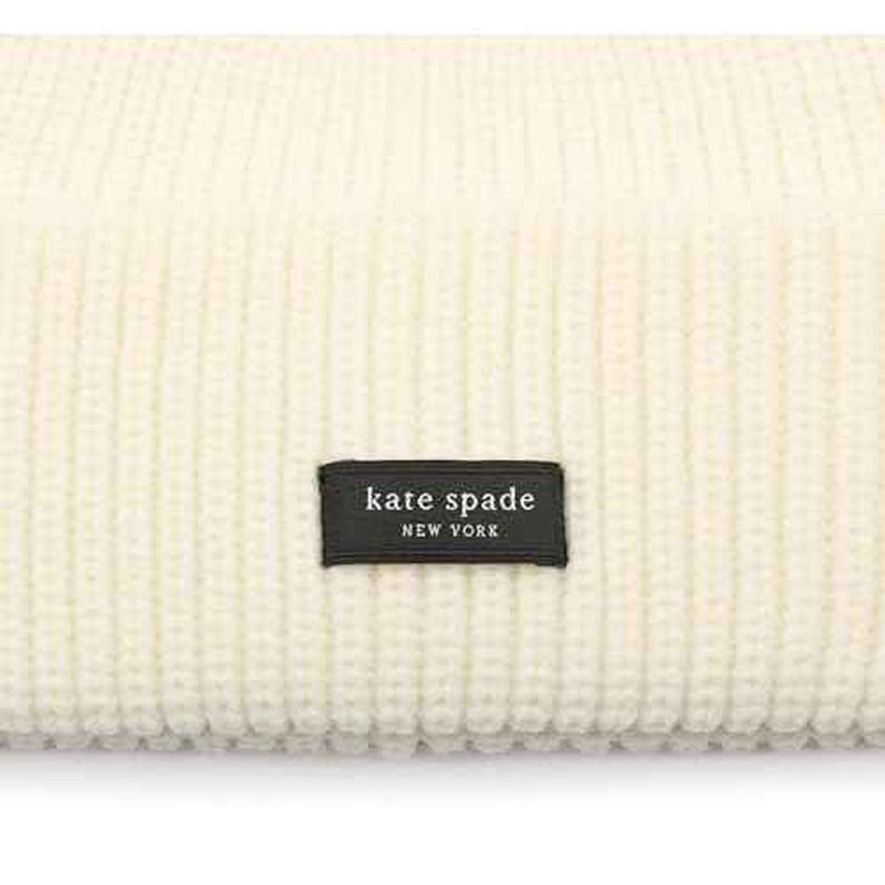 kate spade new york Women's Sam Label Cuff Beanie