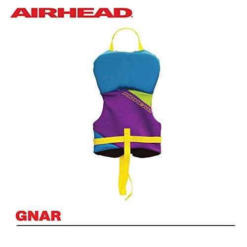 Airhead GNAR Child and Infant Kwik-Dry Neolite Flex Life Jacket, US Coast Guard Approved