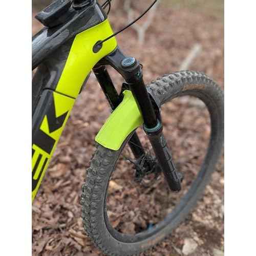 RockShox Zeb Fender - Domain Fender - Bolt On - Made in USA (Black, Short) - Gen 2 Reinforced
