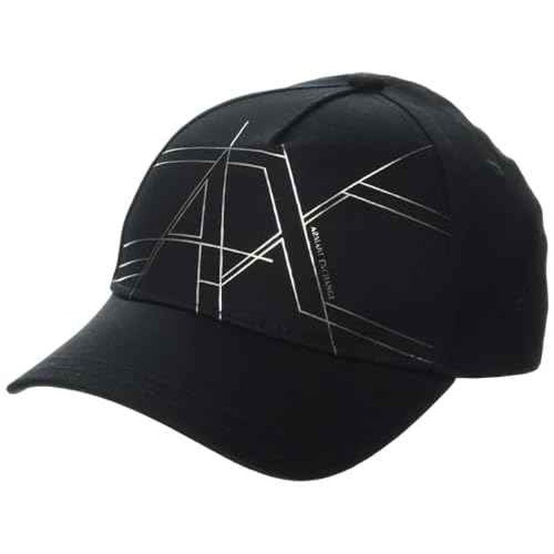 Armani Exchange Mens Metallic Logo Hat