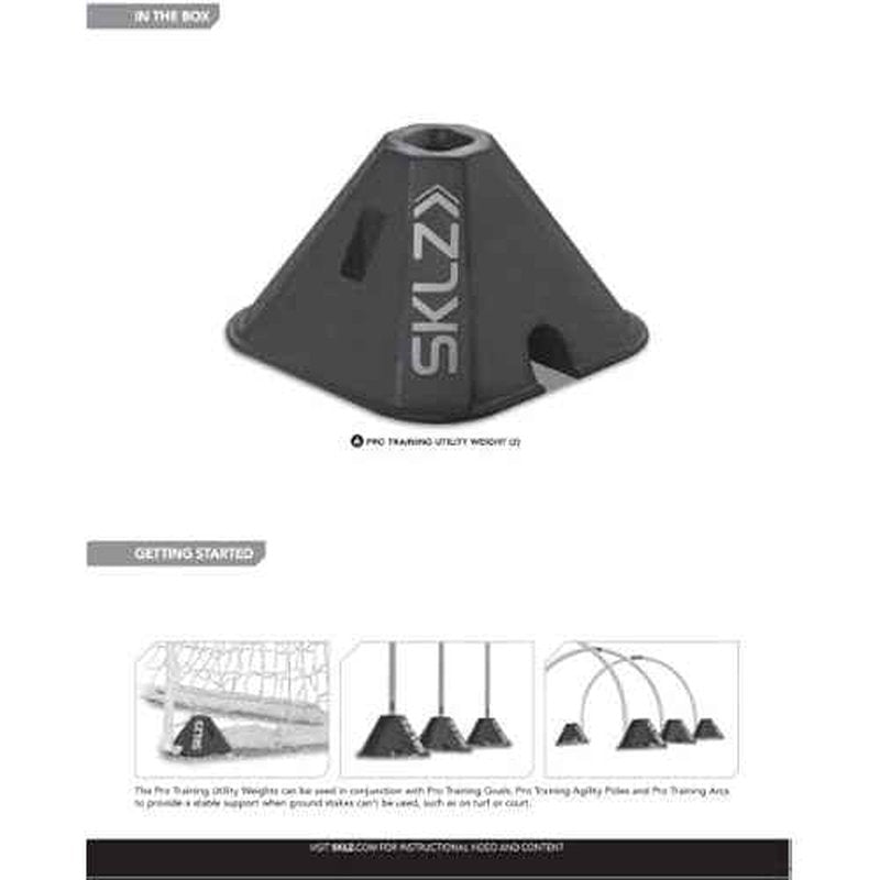 SKLZ Pro Training Utility Weight for Agility Poles, Arc, and Soccer Goals