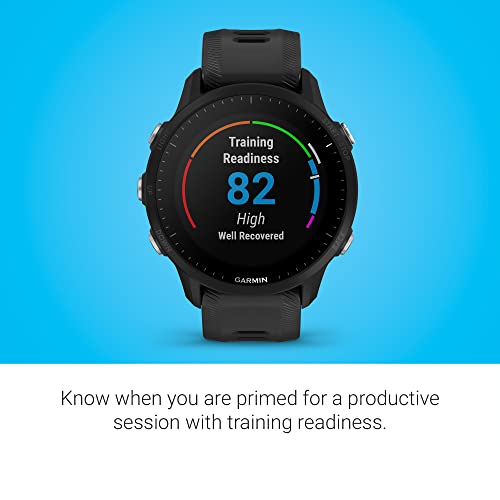 Garmin Forerunner® 955, GPS Running Smartwatch, Tailored to Triathletes, Long-Lasting Battery, Black & HRM-PRO, Premium Heart Rate Strap, Real-Time Heart Rate Data and Running Dynamics, 010-12955-00