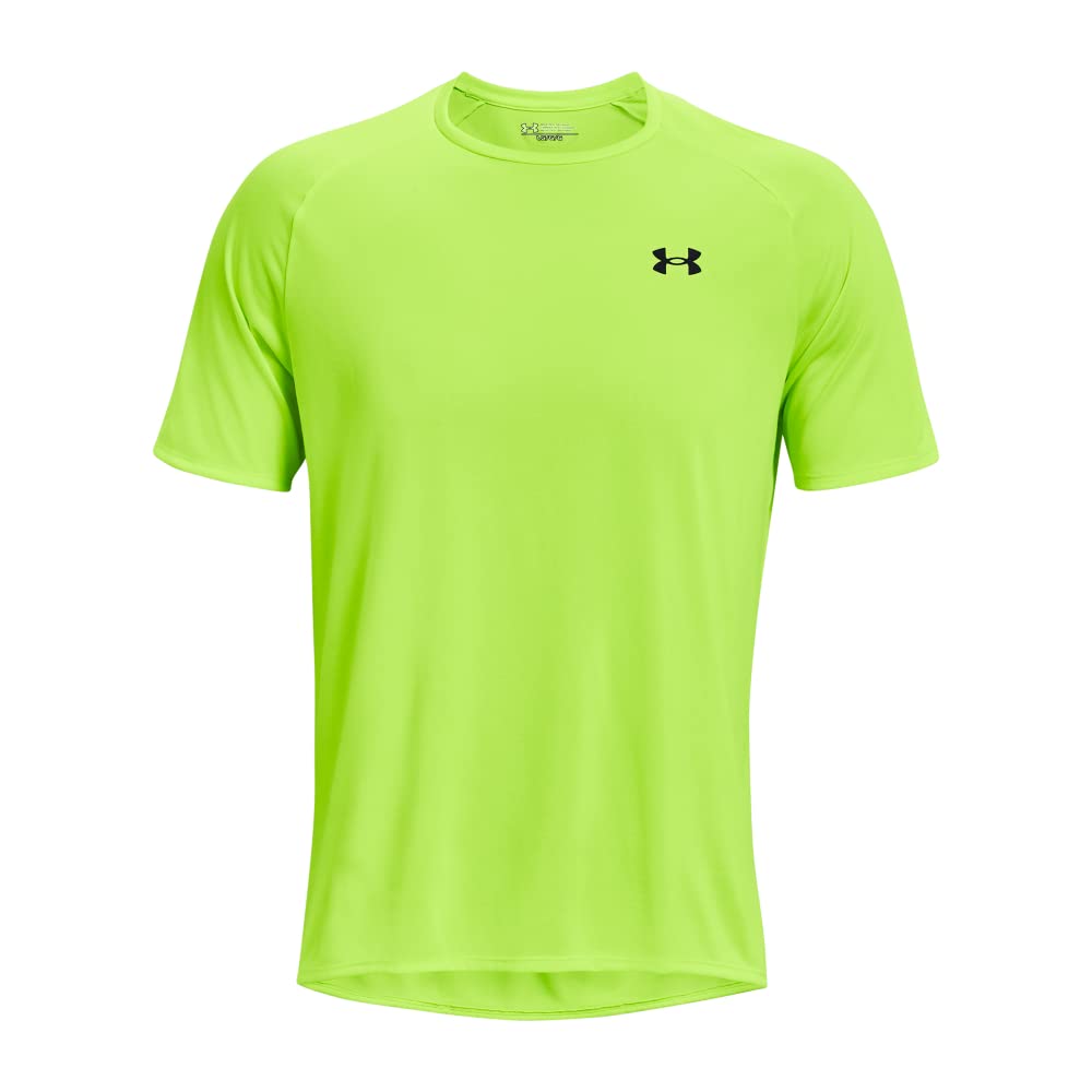 Under Armour Men's Tech 2.0 Short-Sleeve T-Shirt, (369) Lime Surge / / Black, X-Small