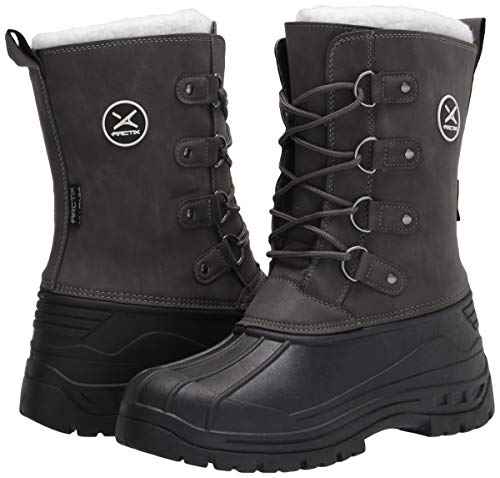 Arctix Men's Nordic Winter Boot, Charcoal, 7 Men