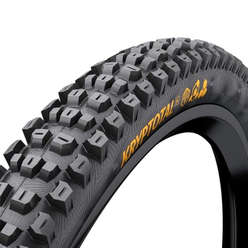 Continental Kryptotal-F 27.5 x 2.4 [Trail Casing] Foldable MTB Mountain Bike Tire - Black