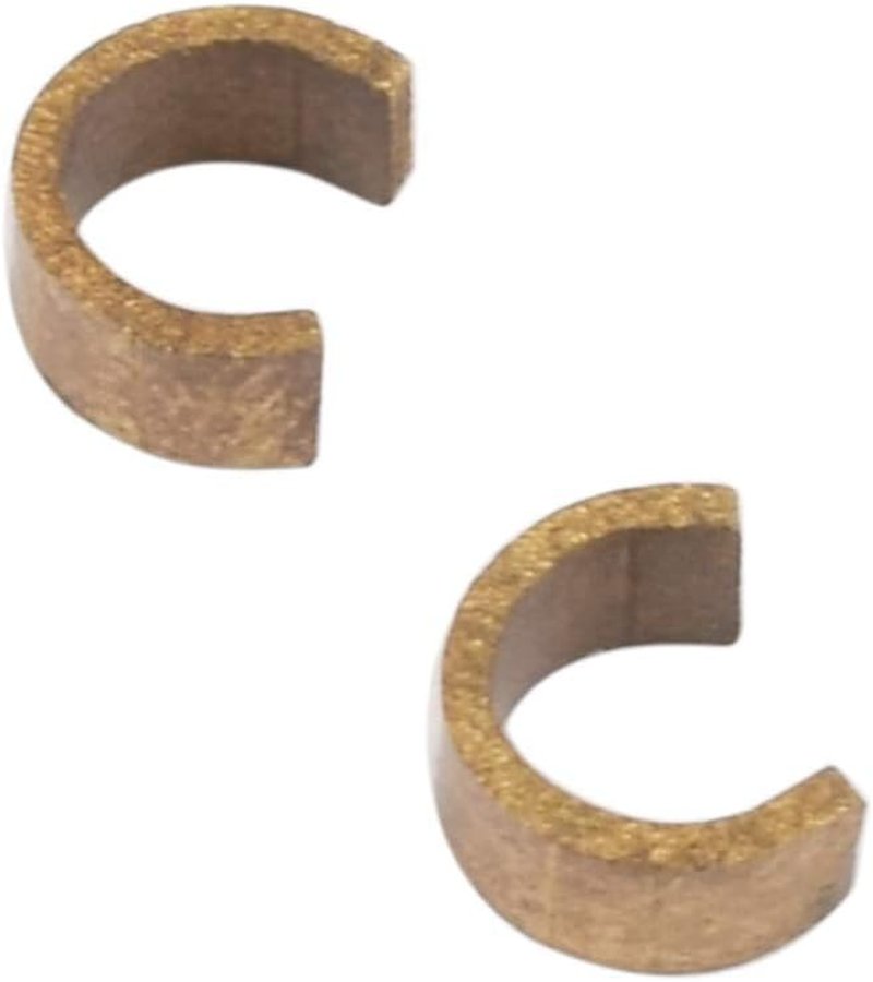 Kisser Button for Archery | Black with Copper Anchor Clips - 2 Pack