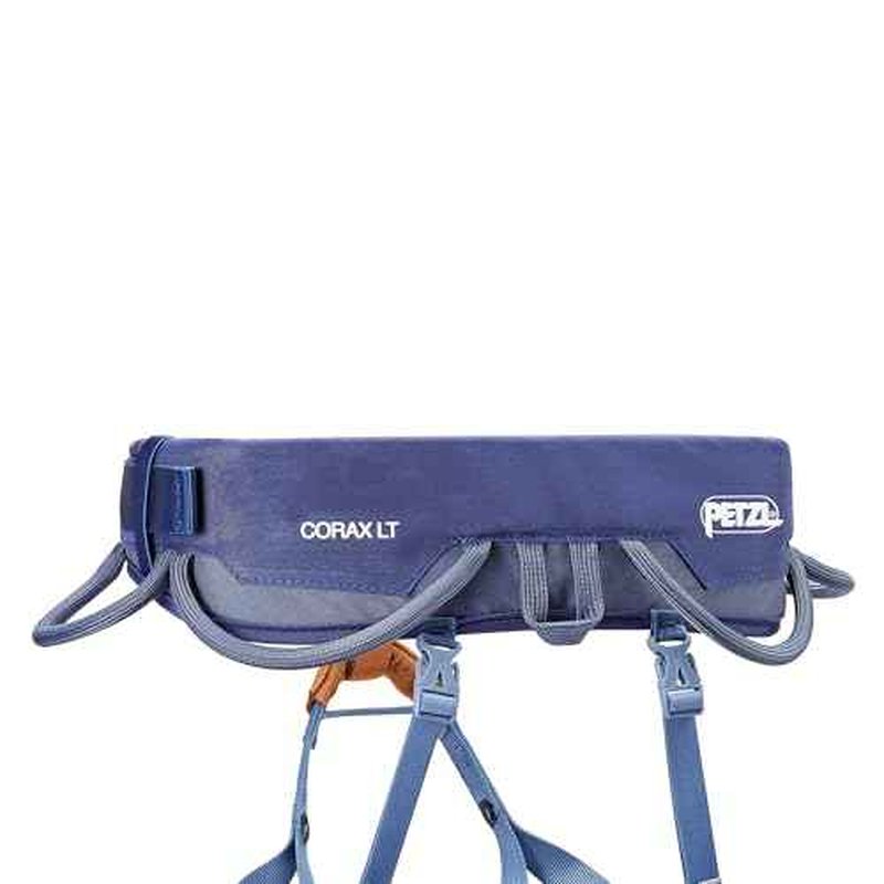 PETZL, Harness Corax Lt Indigo Blue Xl, Comfortable harness for gym and outdoor climbing