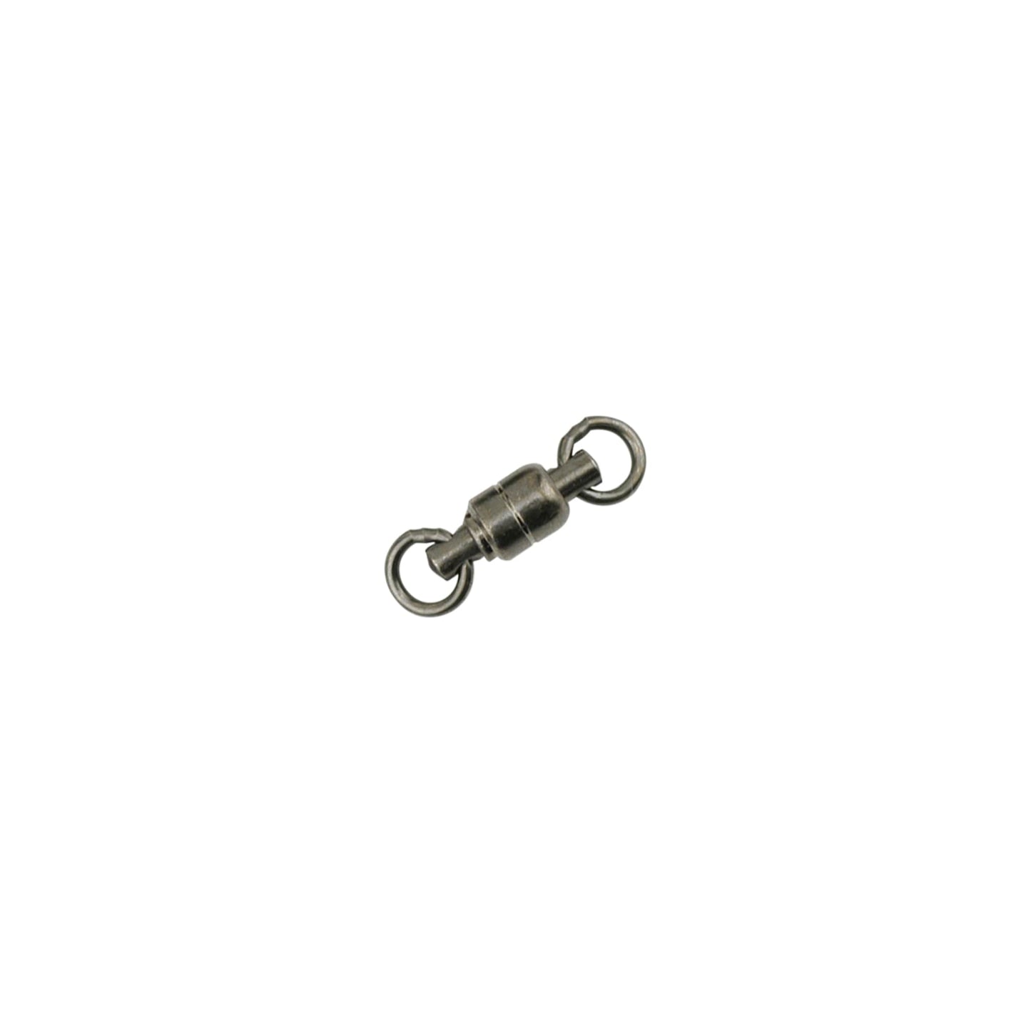 AFW Solid Brass Ball Bearing Swivels with Double Welded Rings, Size #2, 65 lb Test, Gunmetal Black, 5 pc