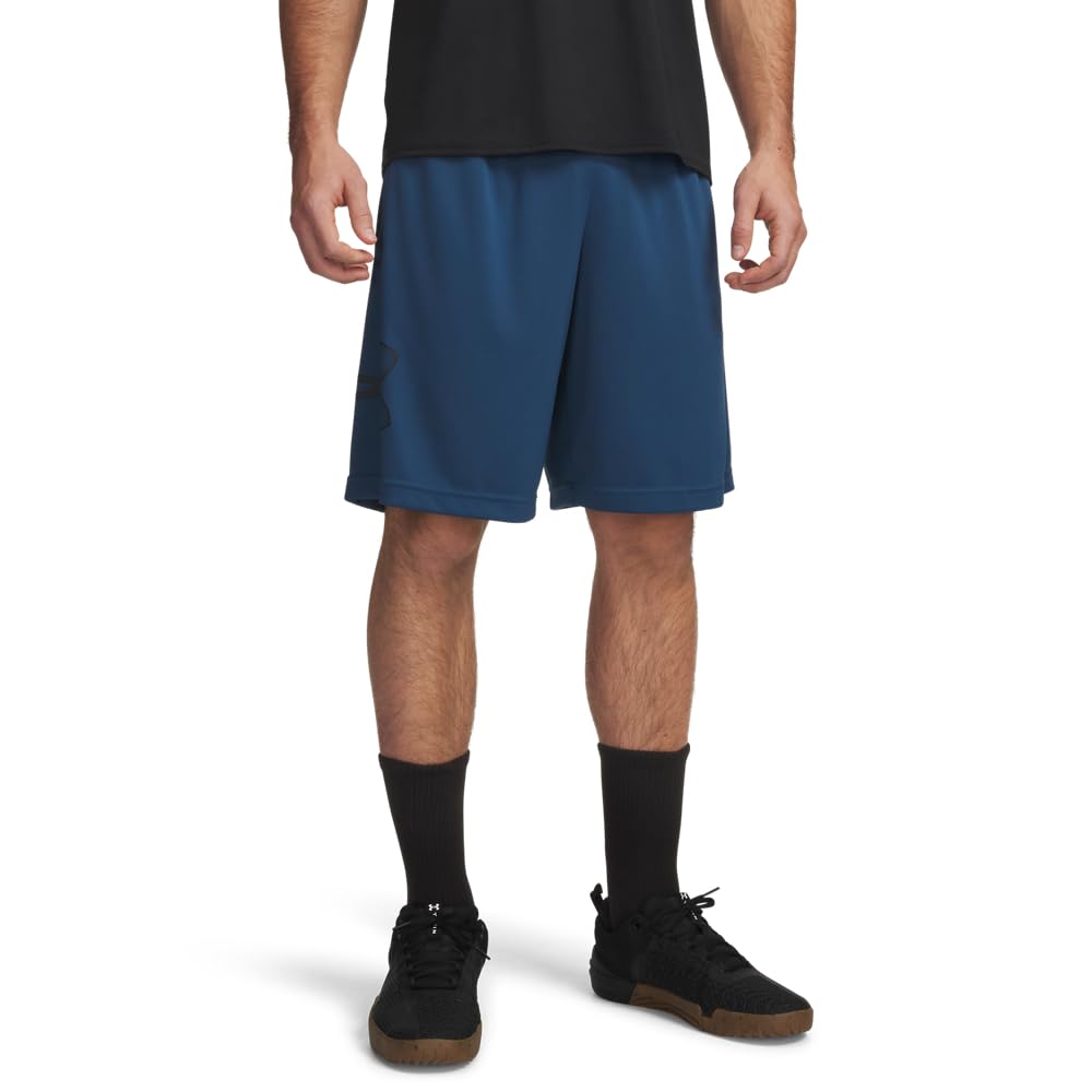 Under Armour Men's Tech Graphic 10" Shorts, (498) Wham Blue / / Black, XX-Large Tall