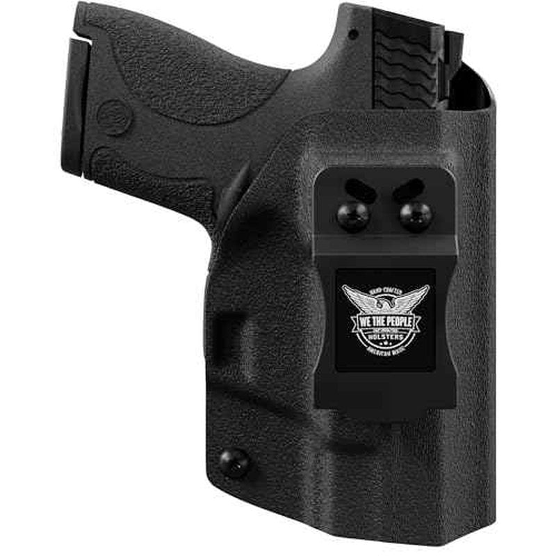 We The People Holsters - Black - Left Hand - IWB Holster Compatible with Glock 43/43X