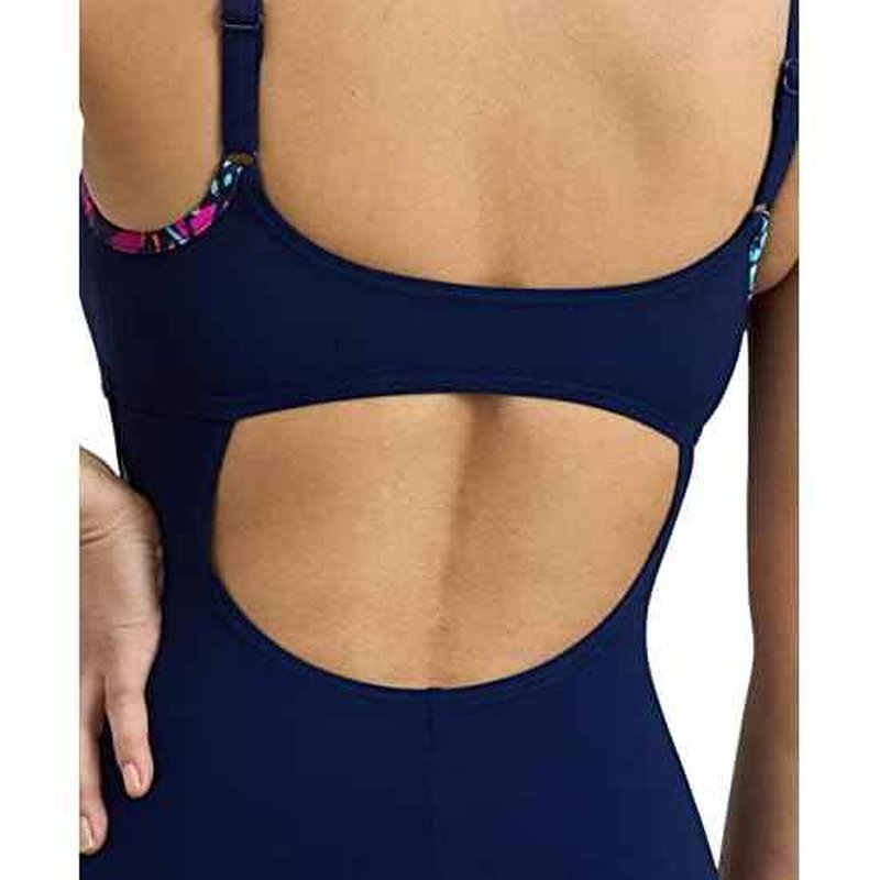 ARENA Womens Bodylift Women's Francy B-Cup Strap Back Swimsuit